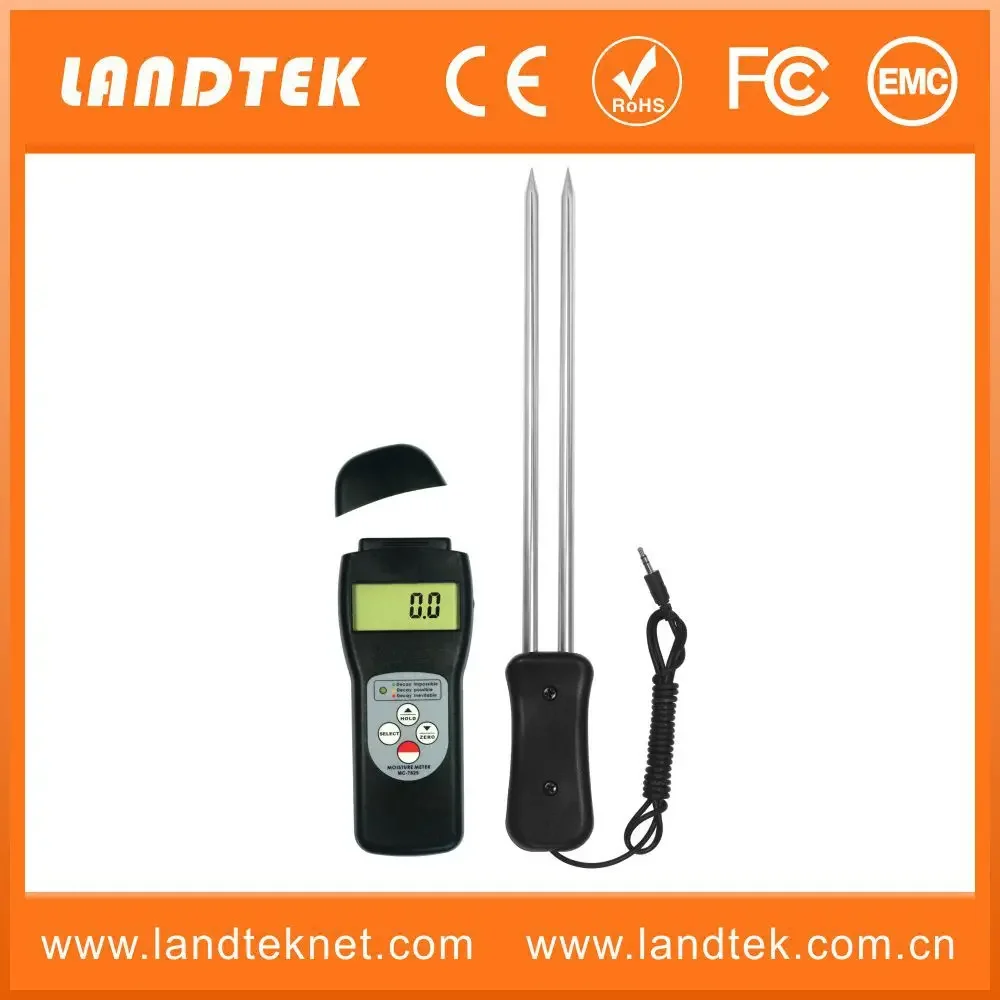 LANDTEK Digital Moisture Meter for Coffee & COCOA Beans  Moisture Meter Pin Sensor MC-7825COCOA