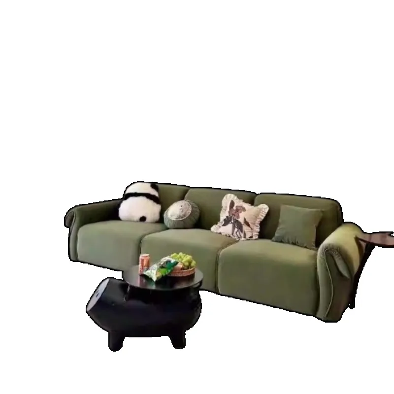 Sofa Ruang Tamu Lantai Nordik Lounge Desain Sofa Ruang Tamu Rumah Kecil Minimalis Individu Menciptakan Furnitur Trendi Muebles