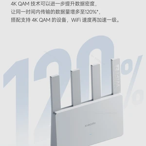 Xiaomi-Rotador Wi-Fi BE3600, Doppelband, Qualcomm Quad-Core, Spiele Beschleunigung, Doppel-WAN, Lan Mesh Network Repeater, VPN, 3570 Mbit / s 6 Hauptverkäufe mit FI 7 - №1