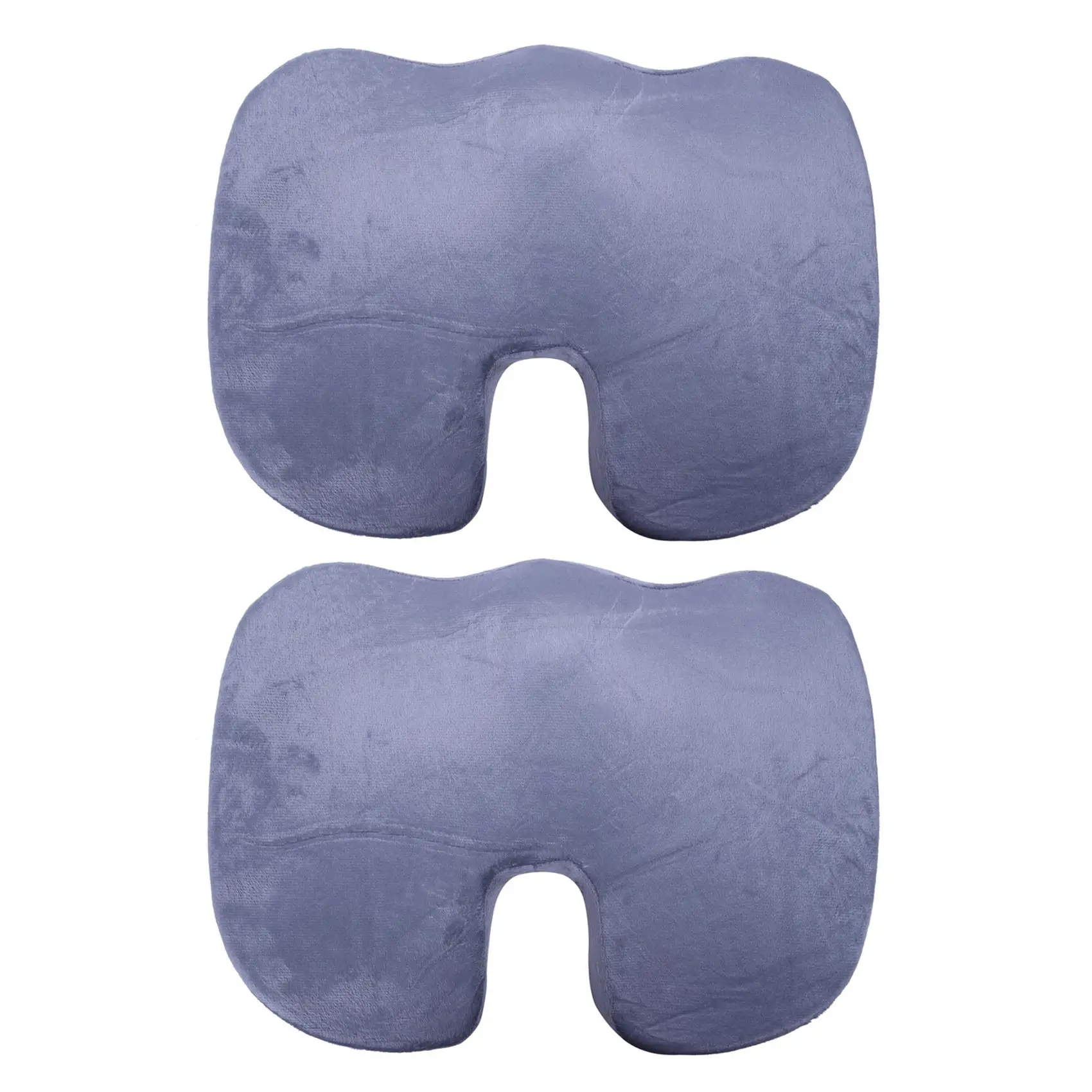 Coussin de siège compact 2X Premium orthopédique pour coccyx et sciatique, pour fauteuil roulant et chaise de bureau, pour le so