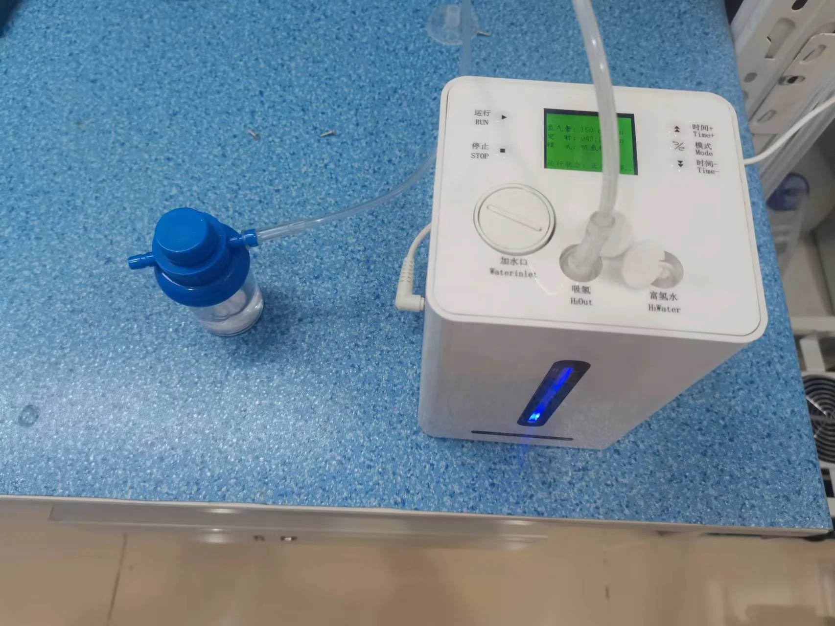 portable fresh hydrogen inhaler machine with hydrogen inhalation