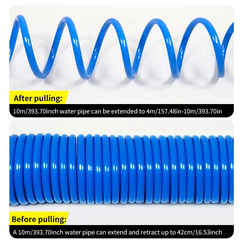 8/11mm Extendable Garden Hose 5/10/15/20M Portable Water Hose Irrigation Pipe for Lawn Watering Car Wash Garden Accessories