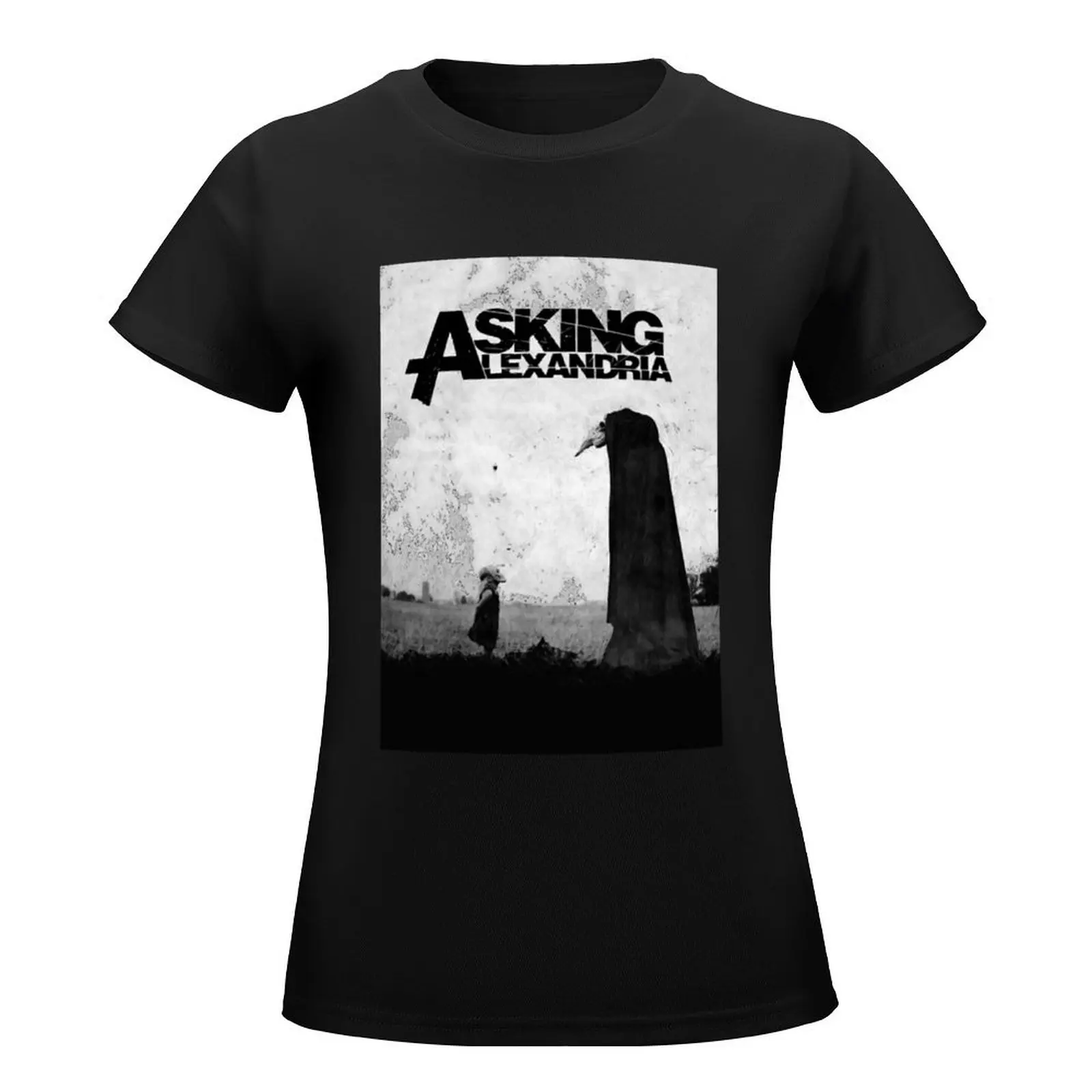 The Black - Asking Alexandria Classic T-Shirt customs design your own anime plus size tops workout shirts for Women loose fit