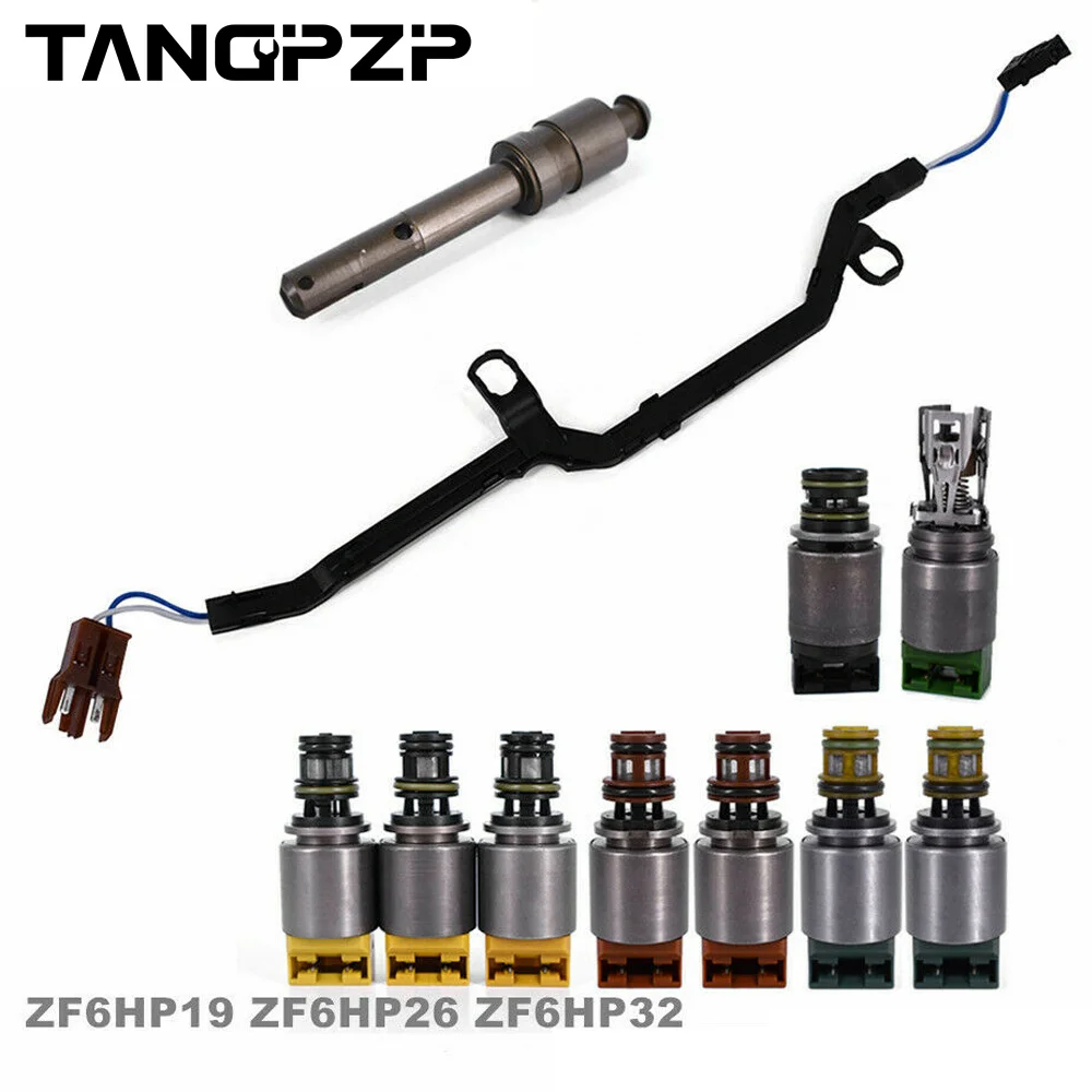 

6HP19 6HP26 6HP32 1068298043 11PCS Transmission Solenoid Kit With Harness Suit For BMW ZF6HP19 ZF6HP21