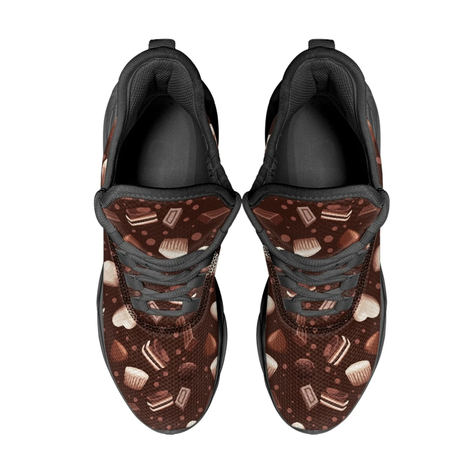 PENSTROLL Chocolate Breathable Athletic Trainer for Gym Mesh & EVA Men's Running Shoes Sports Shoes