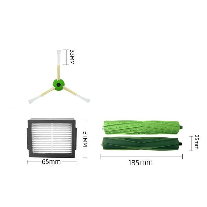 

Hepa Filter Kit for iRobot Roombai7 I7+ E5 E6 I3 Sweeping Robot Replacement Accessories