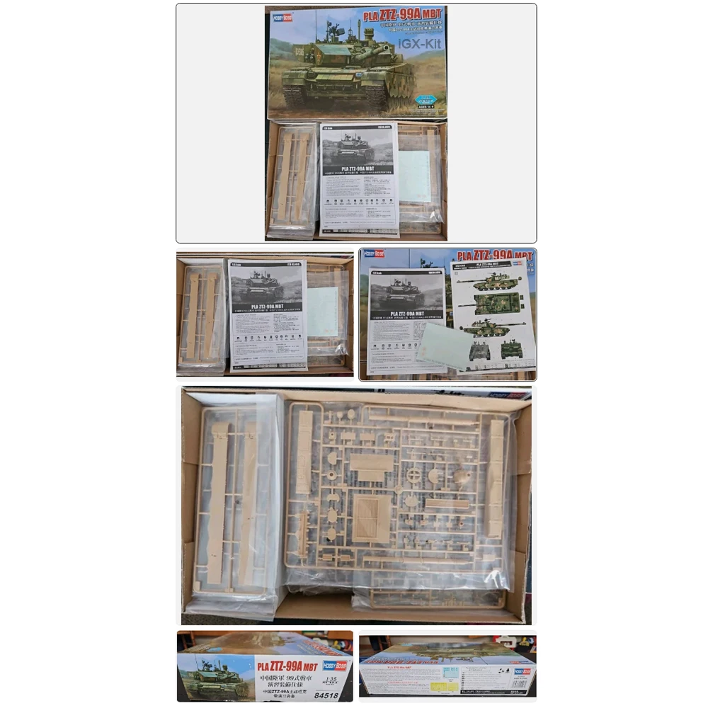 

Hobbyboss 84518 Масштабная модель основного боевого танка PLA ZTZ99 ZTZ-99A (1:35), пластиковый конструктор для сборки, игрушка для хобби и творчества