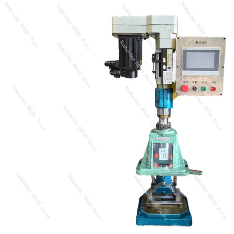 

Double Servo Automatic Drilled Tapping Machine Desktop Multi-Axis Drilling and Tapping Machine Chamfering Nail Rhinestones