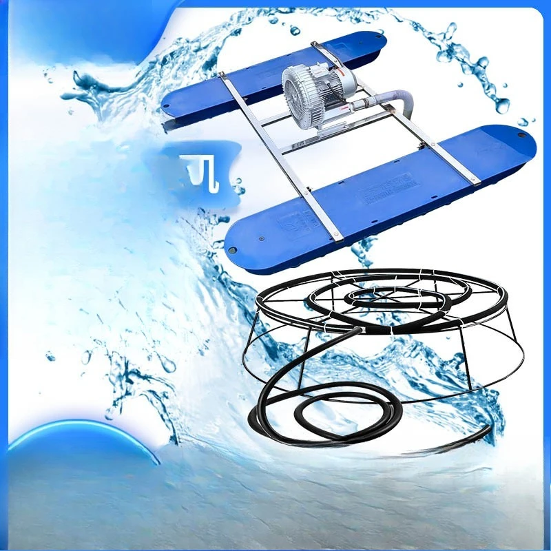 400W Solar Microporous Oxygen Aeration Machine Aquaculture Oxygen Ecological Restoration Microporous Oxygen Aeration