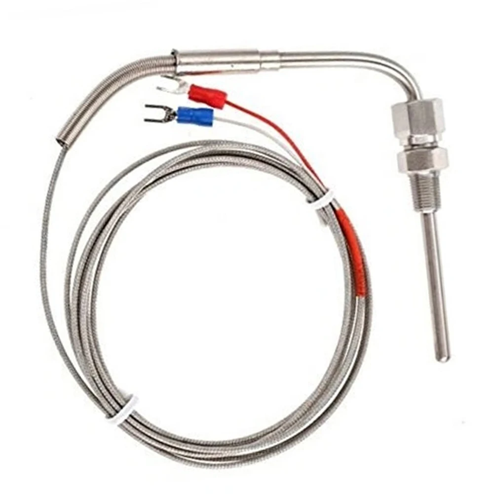 0-1300 ° Sonde d'échappement à Thermocouple de Type C EGT K, câble fileté, capteur de température pour contrôleur de température 2M