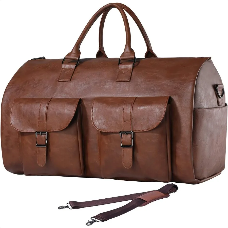 

Convertible Travel Garment BagCarry on Garment Duffel Bag for Men Women 2 in 1 Hanging Suitcase Suit Busin Travel Bag