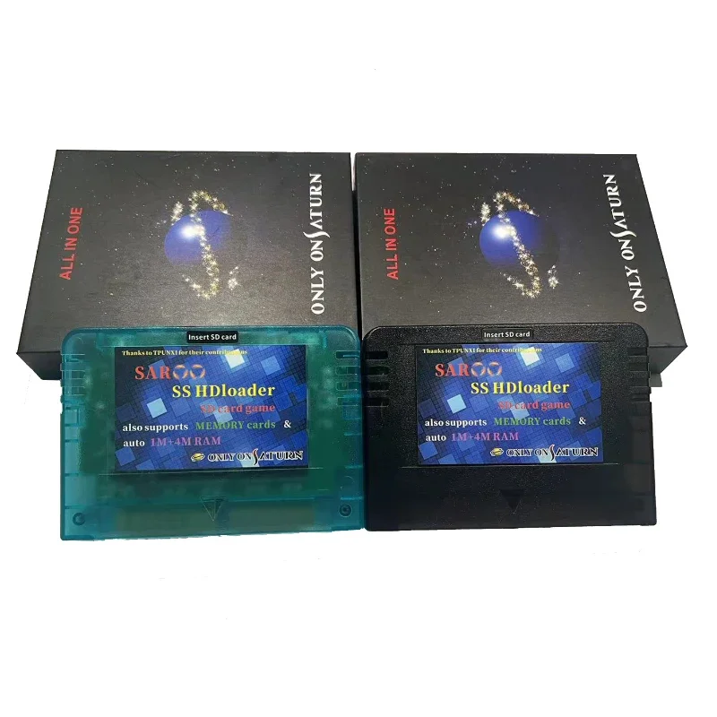 New SEGA SATURN 0.6 Firmware SAROO SS  Fast Reading Card for Console ，with TF/SD Card Direct Reading Accelerator Without Disk