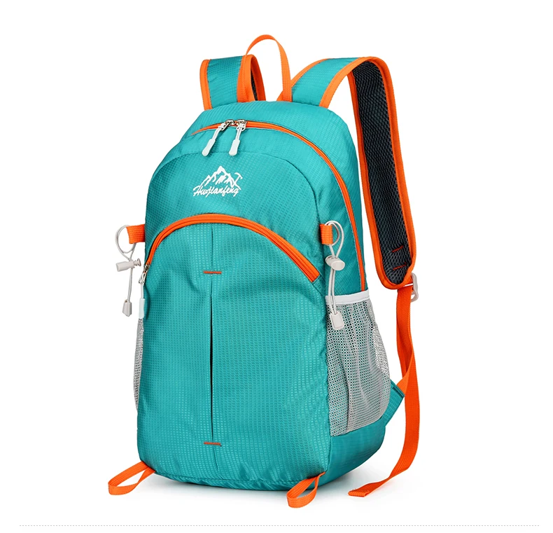 18L Tragbare Faltbare Rucksack Klapp Bergsteigen Tasche Ultraleicht Outdoor Klettern Radfahren Reise Knapsack Wandern Daypack Gipfelpaket wasserdicht verschleißfest Bodybuilding Yoga hohe Kapazität – Detail 20