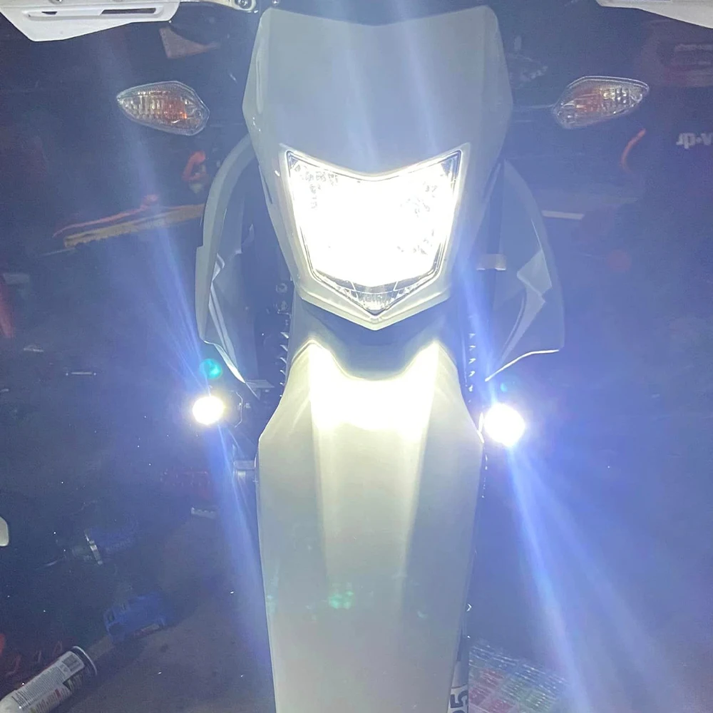 

LED Auxiliary Light Kit with Connector Fits Honda XR150 XR150L (2021-current)