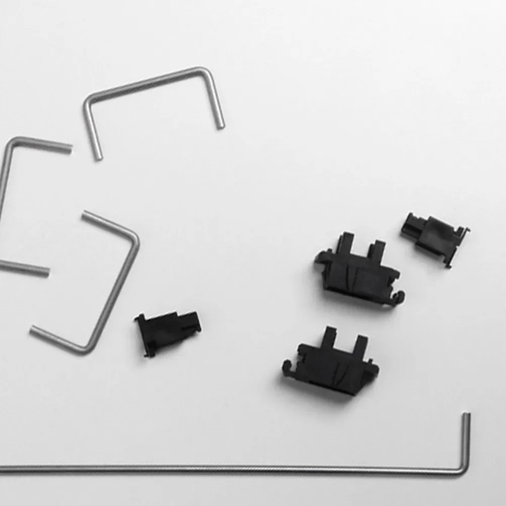 1Set Mechanical Keyboard Satellite Stabilizer 6.25u 2U Mount Plate for Large Keycap 60 87 Keyboard Key Stabilizer
