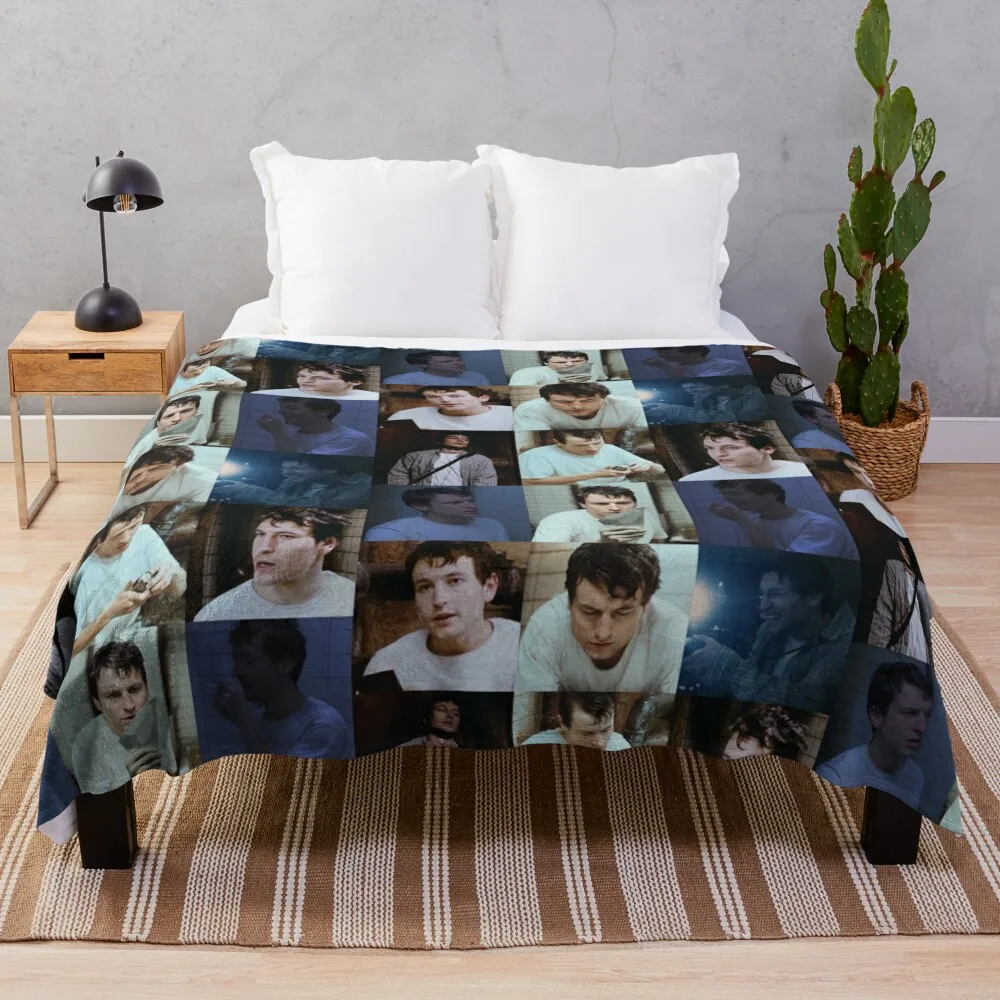 

Adam Stanheight (Leigh Whannell) Throw Blanket Hairys Vintage Blankets