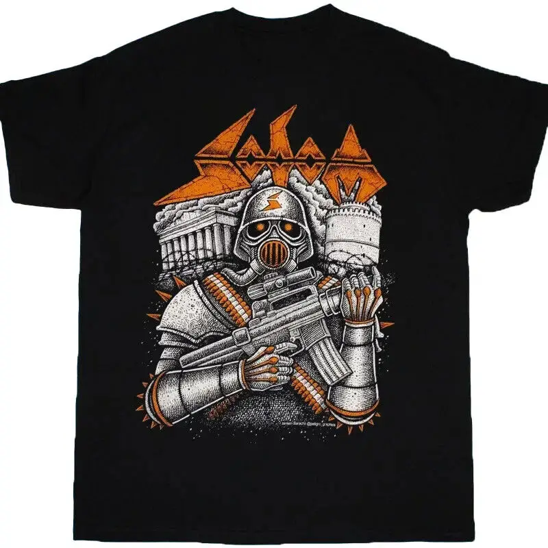 Мужская хлопковая футболка Sodom с коротким рукавом, с принтом греческий тур, размеры от S до 5XL, 2022