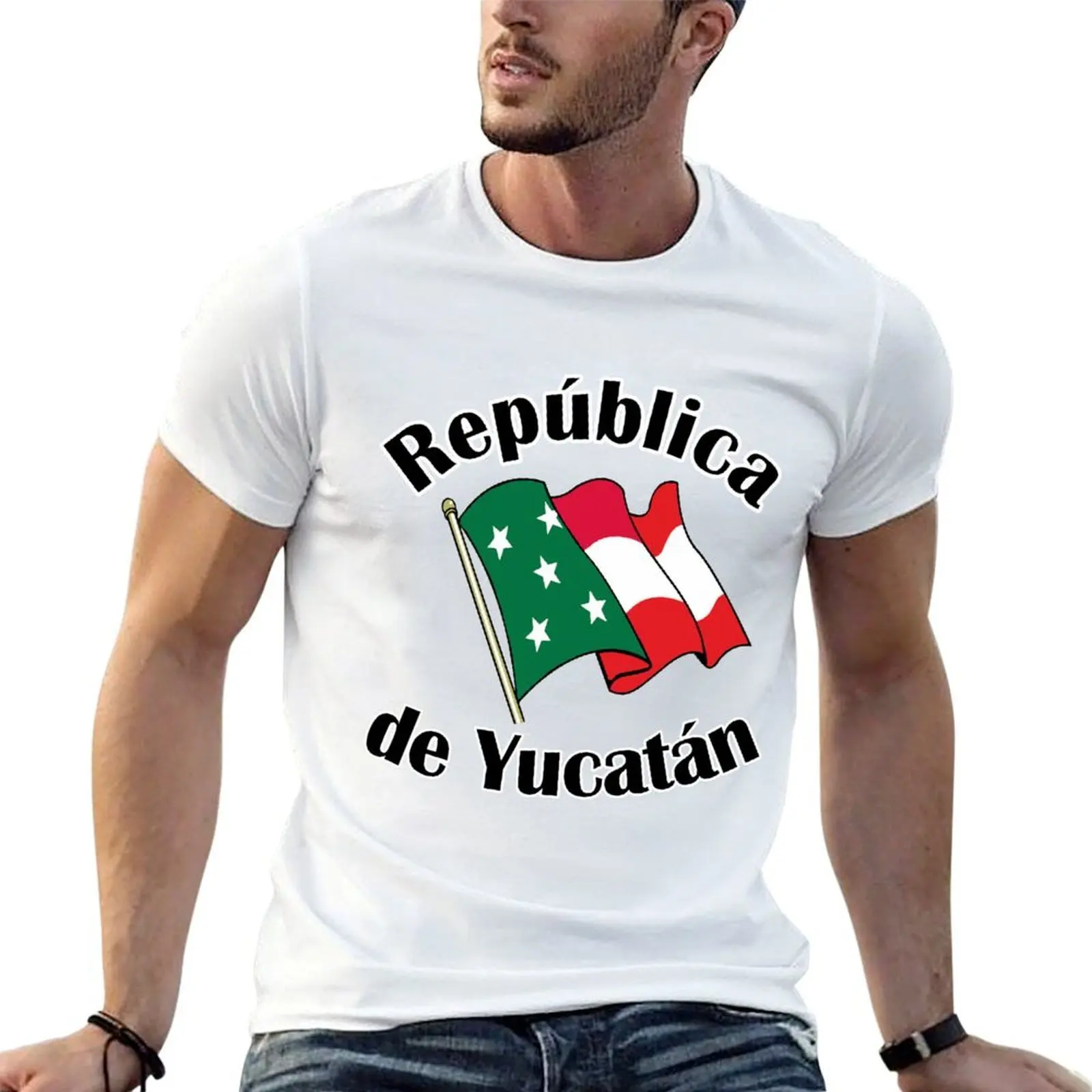 

Republic of YUCATAN T-Shirt t shirt man cotton t shirts with prints T-Shirt