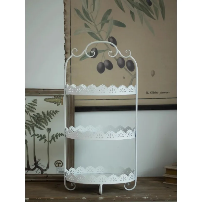

Cake rack, wedding wrought iron cake rack, wedding candy tray, coffee break, snack display rack