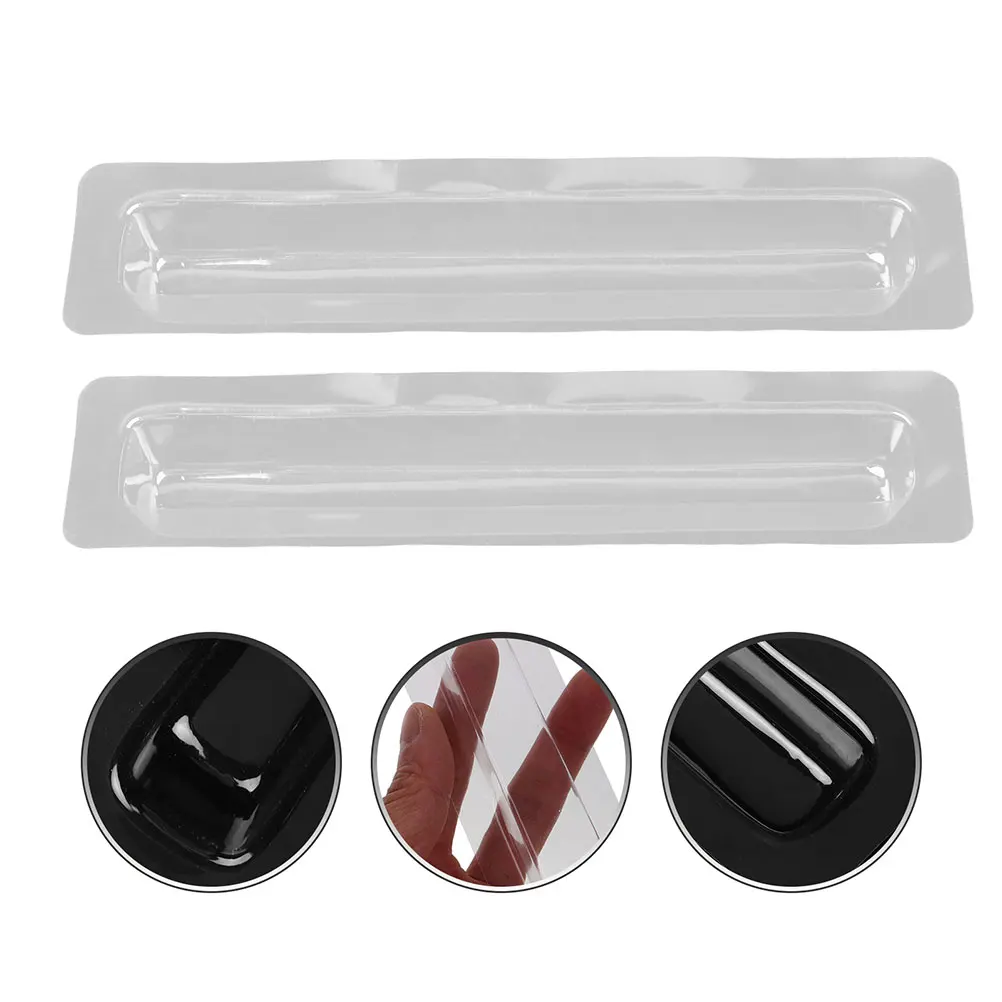 

12Pcs Sturdy PVC Clock Pointer Protection Box Transparent Antisqueeze Cover for Quartz Wall Clocks Wall Clock Pointer Box