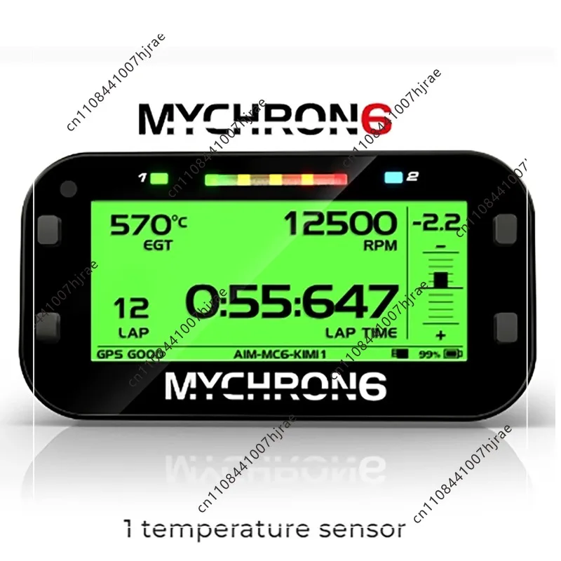 New Mychron6 1T 2T Competition Kart Lap Speed, Water Temperature Speedometer Motorcycle