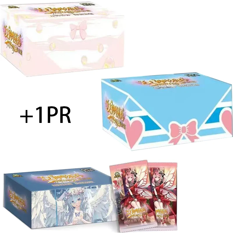 Caja de Sobres del Juego de Cartas Goddess Story TCG, Serie NS-5M, Colección de Cartas de Anime, Cartas Limitadas SSR MR