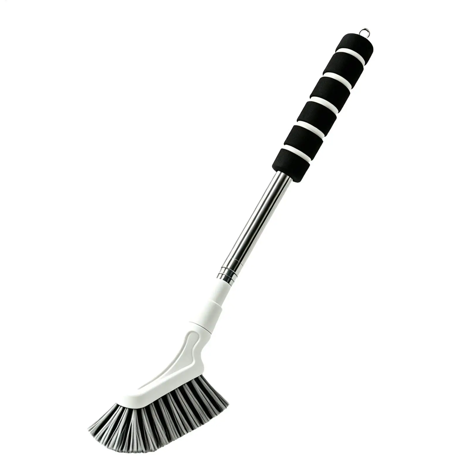 Telescopic Cleaning Magic Brush Long Handle Narrow Gap Scrubber for Window Tracks Tile Grout Bathroom Kitchen Cleaning tools