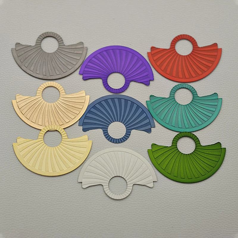 NH35 NH36 Automatic Hammer Rotor Metal Patch Fits For 4R35 4R36 NH34 NH35 NH36 NH38 7S Movement SKX007 Watch Refit Accessories