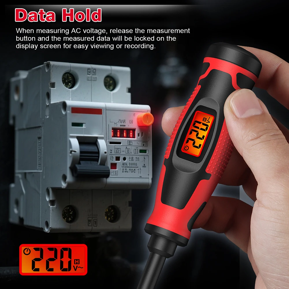 Household Appliance Repair Voltage Tester Wire Fault Locator Advanced Wire Fault Locator Voltage Tester 201 30mm PP TPE Shell