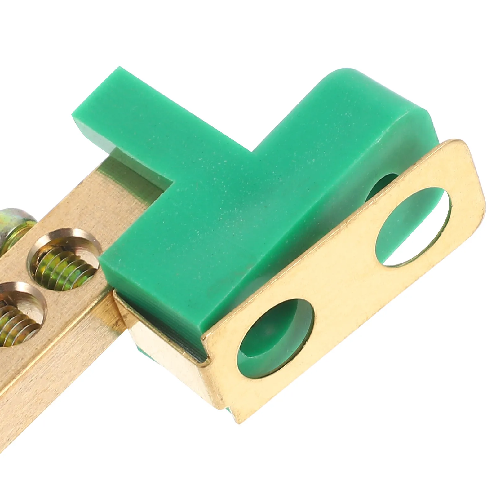 4Pcs Ground Bus Bar Copper Terminal Strip 6 Positions for Electrical Grounding Distribution Box High Conductivity Heat Resistant - view 3