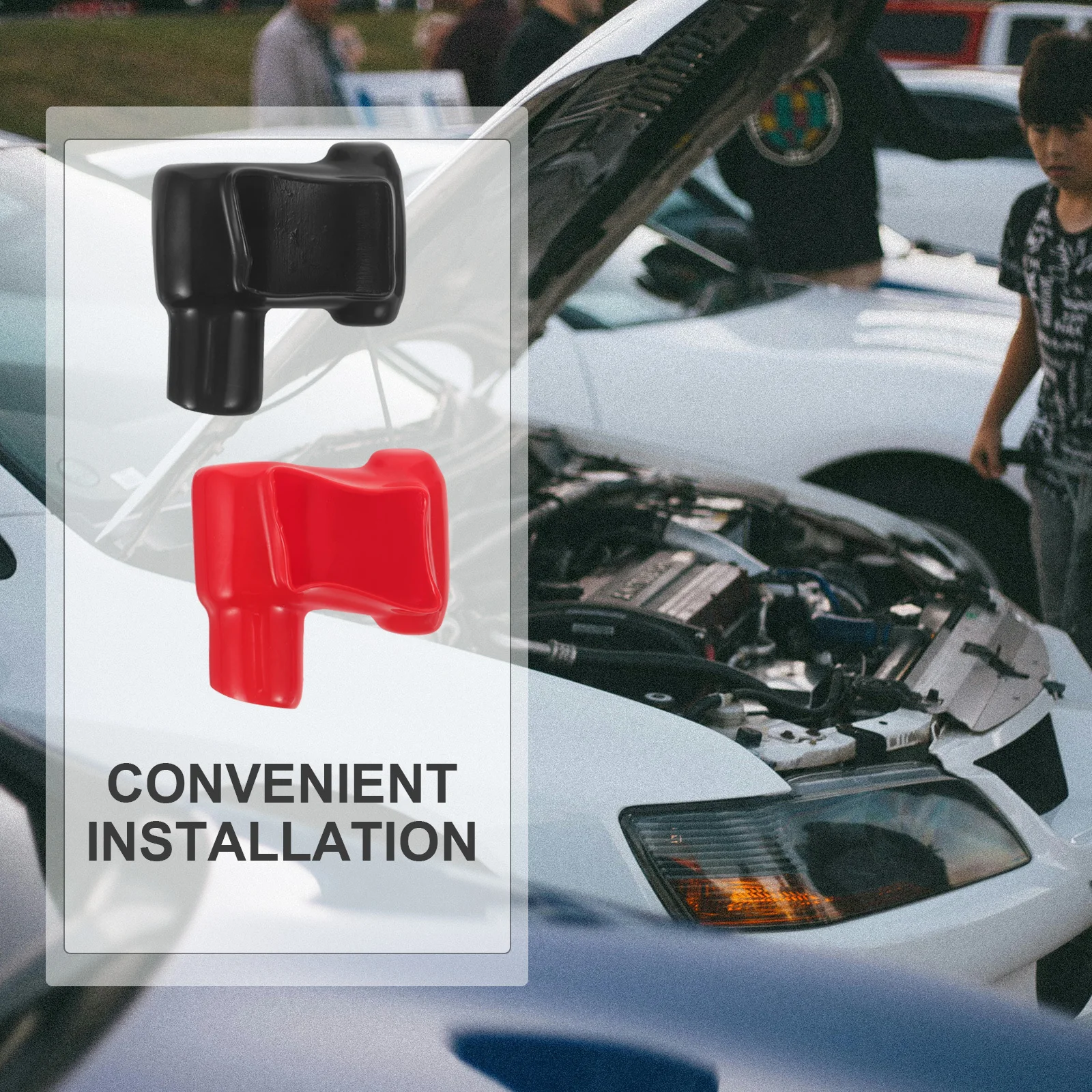 

Terminal Protector For Truck Pvc Insulated Waterproof Cover Caps Marine Rv Auto Electrical Protection