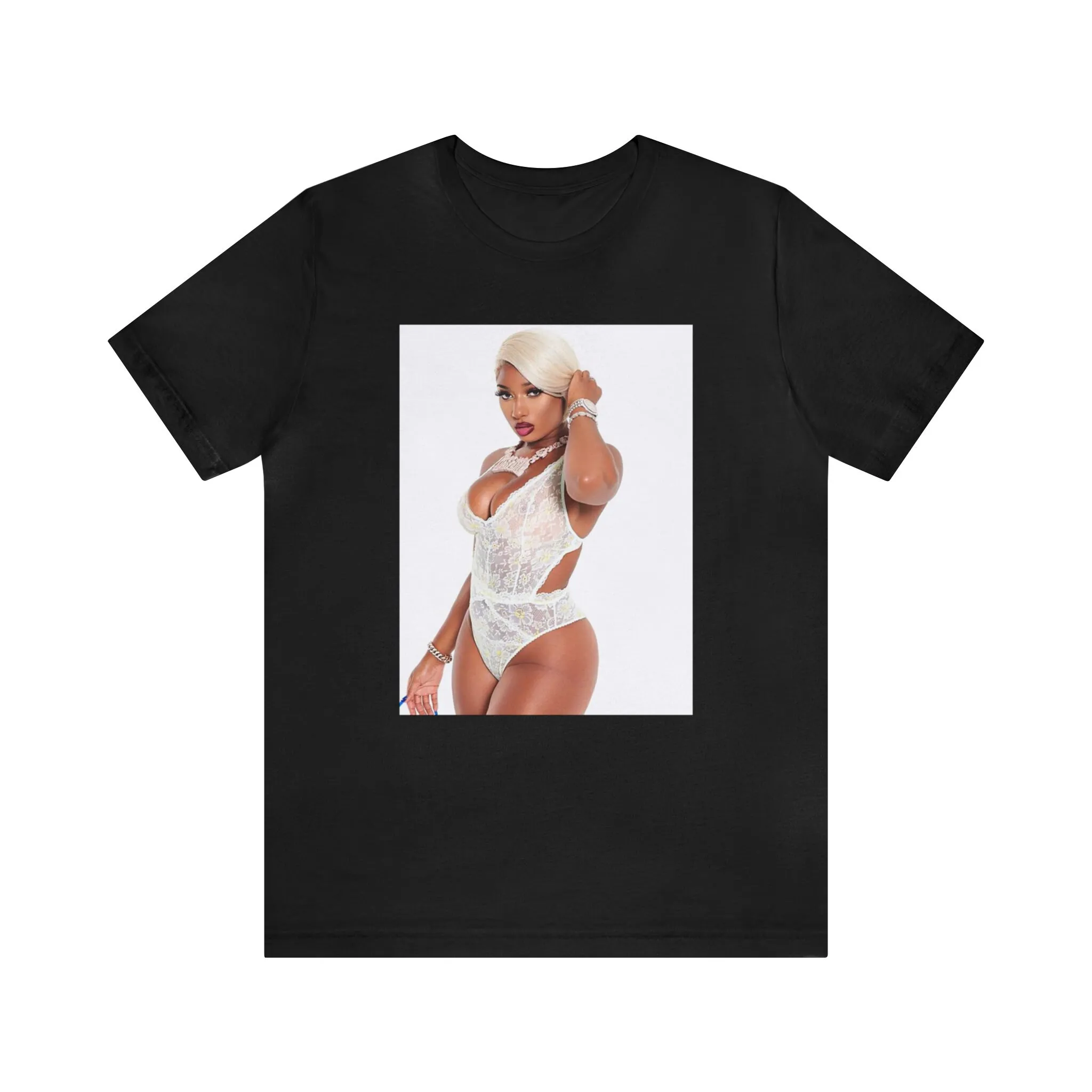 Megan Thee Stallion Aesthetic Premium camiseta Rap Birthday Hip Hop Streetwear, Bootleg Minimal, moda