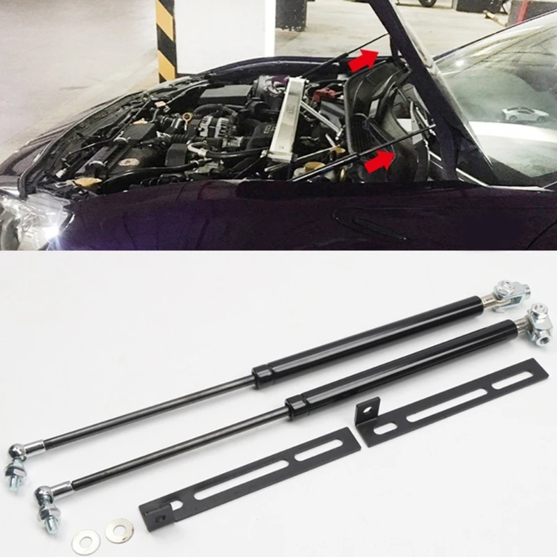 

Front Engine Hood Lift Supports Props Rod Arm Engine Hood Support Rod Lift Hydraulic Gas Jackstay for 86 FT86 H9EE