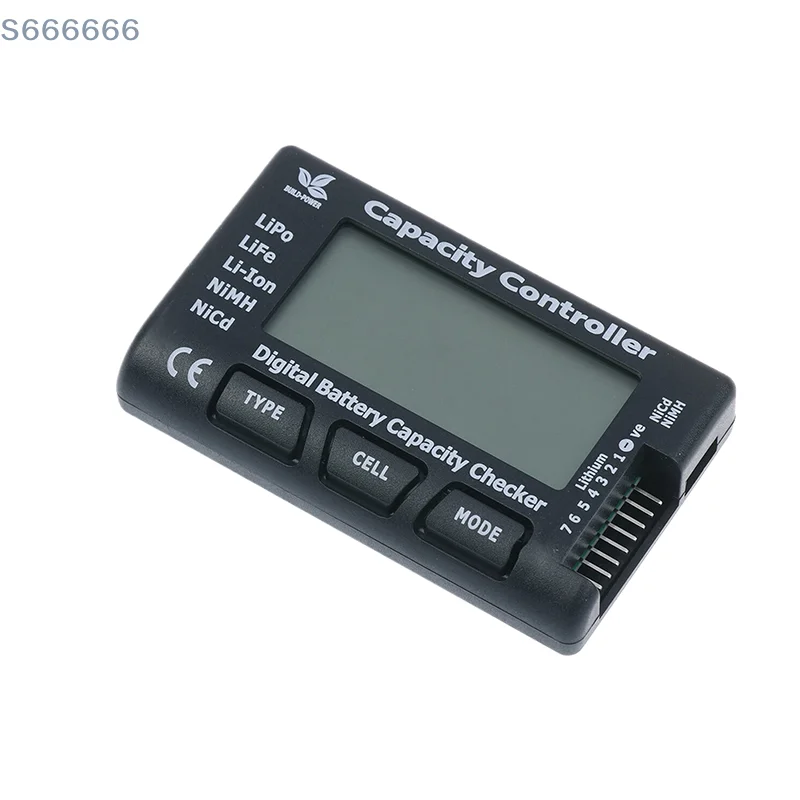 جهاز فحص طاقة البطارية الرقمي 7 في 1، وحدة تحكم واختبار لعدادات الخلايا LiPo، Life، Li-ion، NiMH، وNicd #1