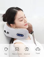 Rechargeable Neck Massager U shaped Pillow - Portable Shoulder Cervical Pillow 8