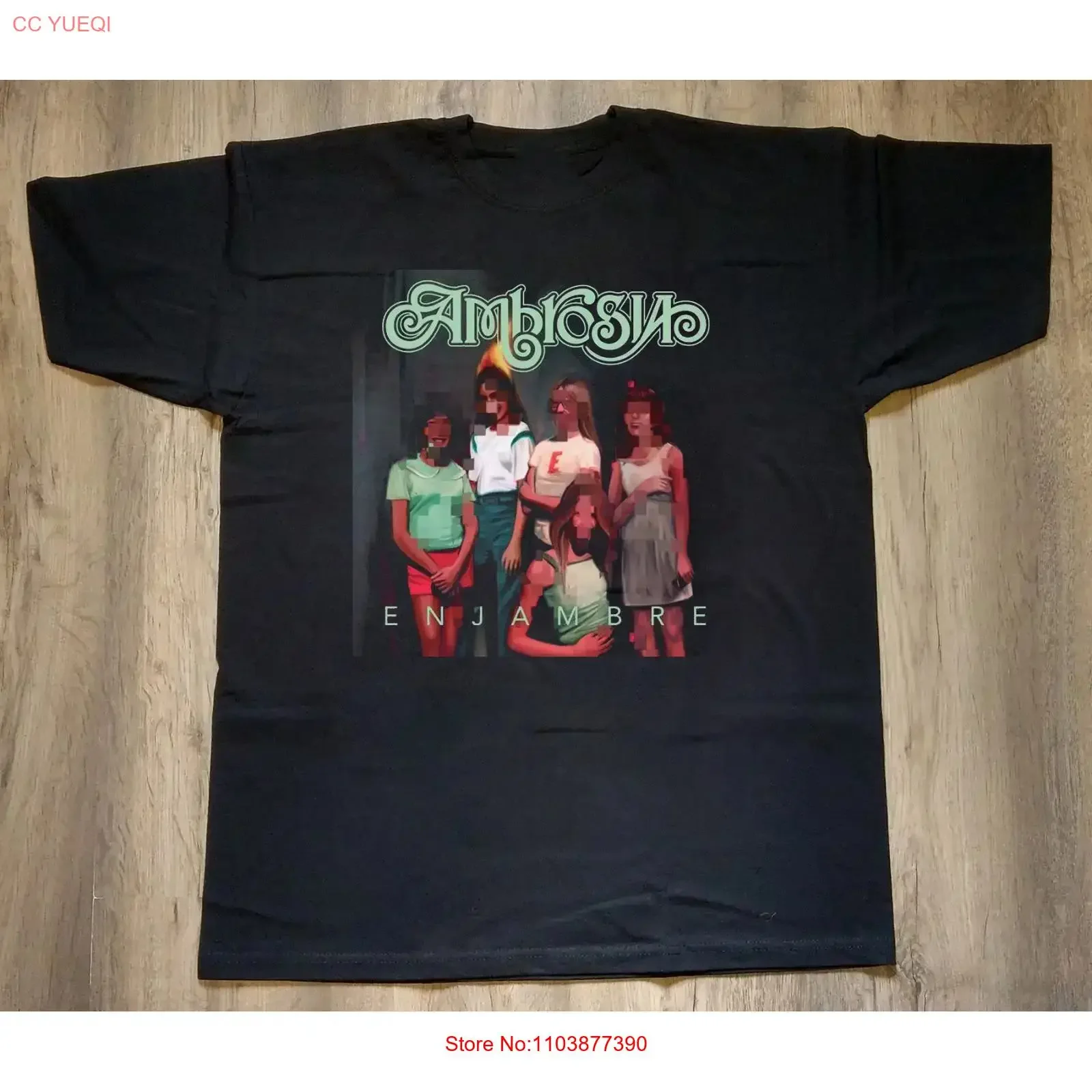 Camiseta Enjambre Ambrosia Band Tour For Fan, talla S 5XL, TA222, ropa de diseñador vintage lavada, informal, transpirable y elegante