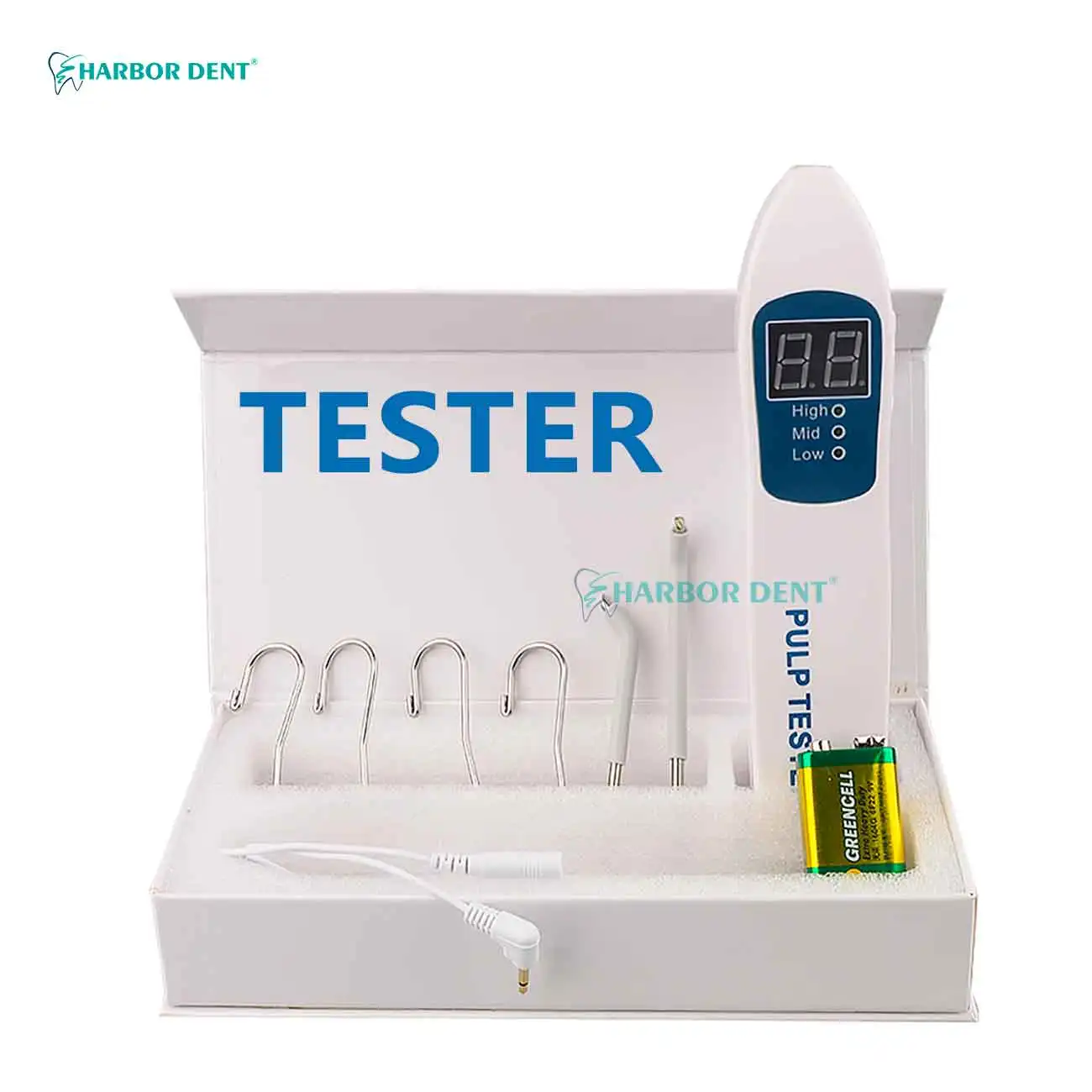 Digital Pulp Vitality Tester for Accurate Painless Diagnosis/Electric Endodontic Device to Test Tooth Nerve Health for Dentist
