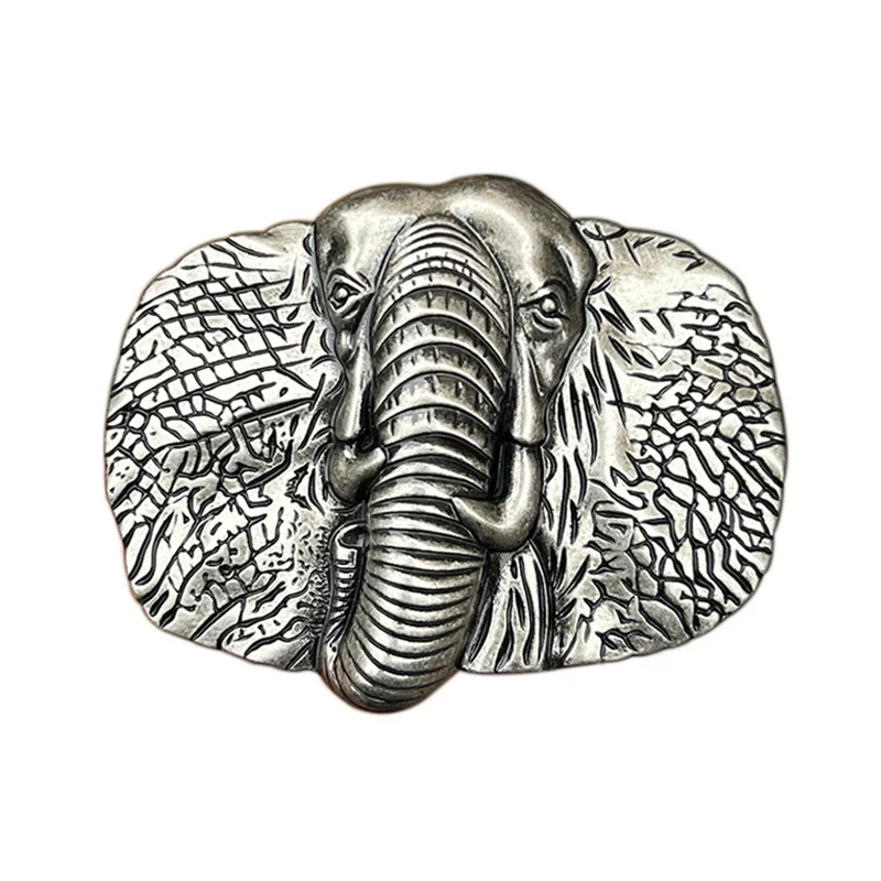 

Elephant belt buckle Western style