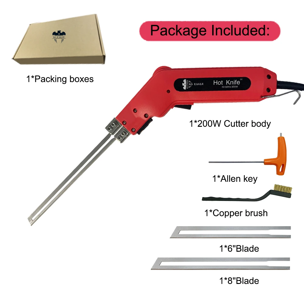 Schuimsnijder Heet Mes 110/230V Elektrische Schuimpolystyreen Snijmachine Piepschuimsnijder DIY Snijgereedschappen KS EAGLE Schuimsnijder