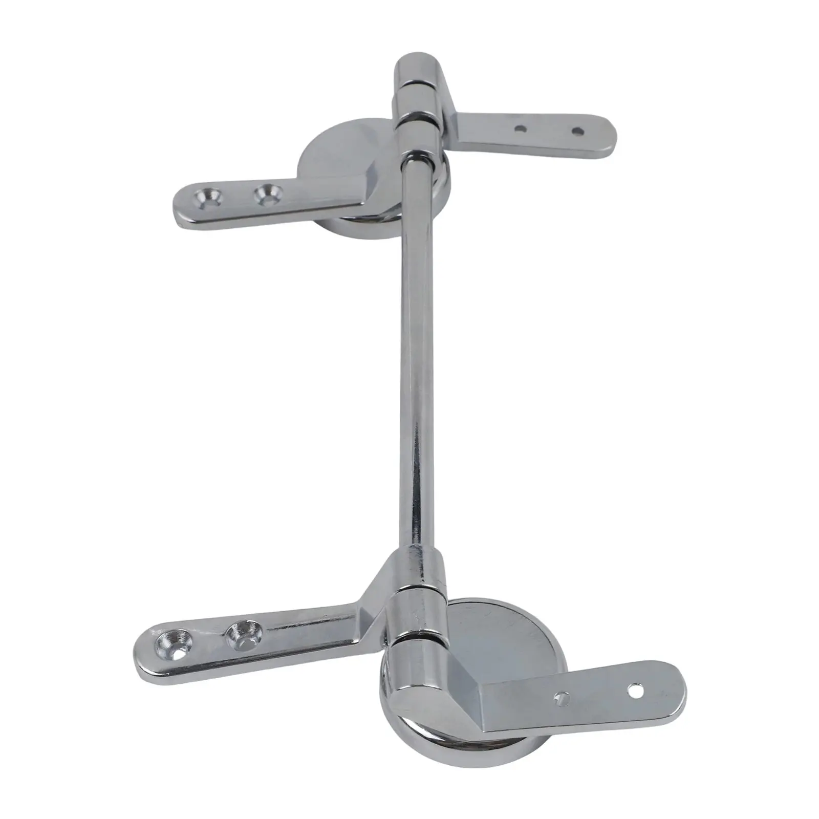 Zinc Alloy Toilet Seat Hinge Set for Standard Toilets Repair Kit Designed for Efficient Installation and Functionality