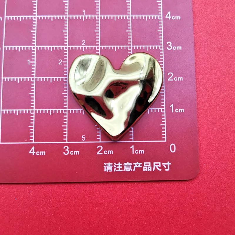 WFFNNKC 10Pcs Glossy Glitter Love Heart Resin Cabochon DIY Hair Clip Craft Supplies Scrapbooking Decor Phone Patch Accessory