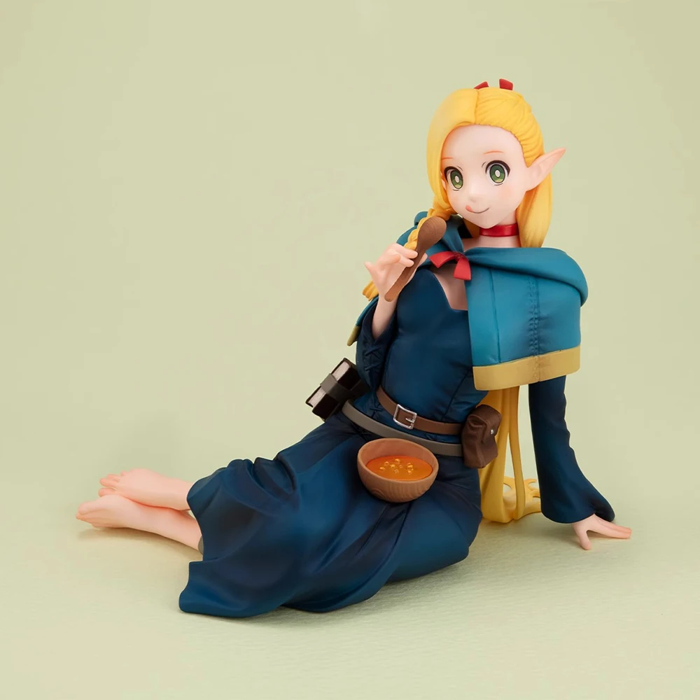 Original New MegaHouse Melty Princess Delicious in Dungeon Marcille (Tenohira) Collectible 90mm Anime Figure Model Ornament Toys