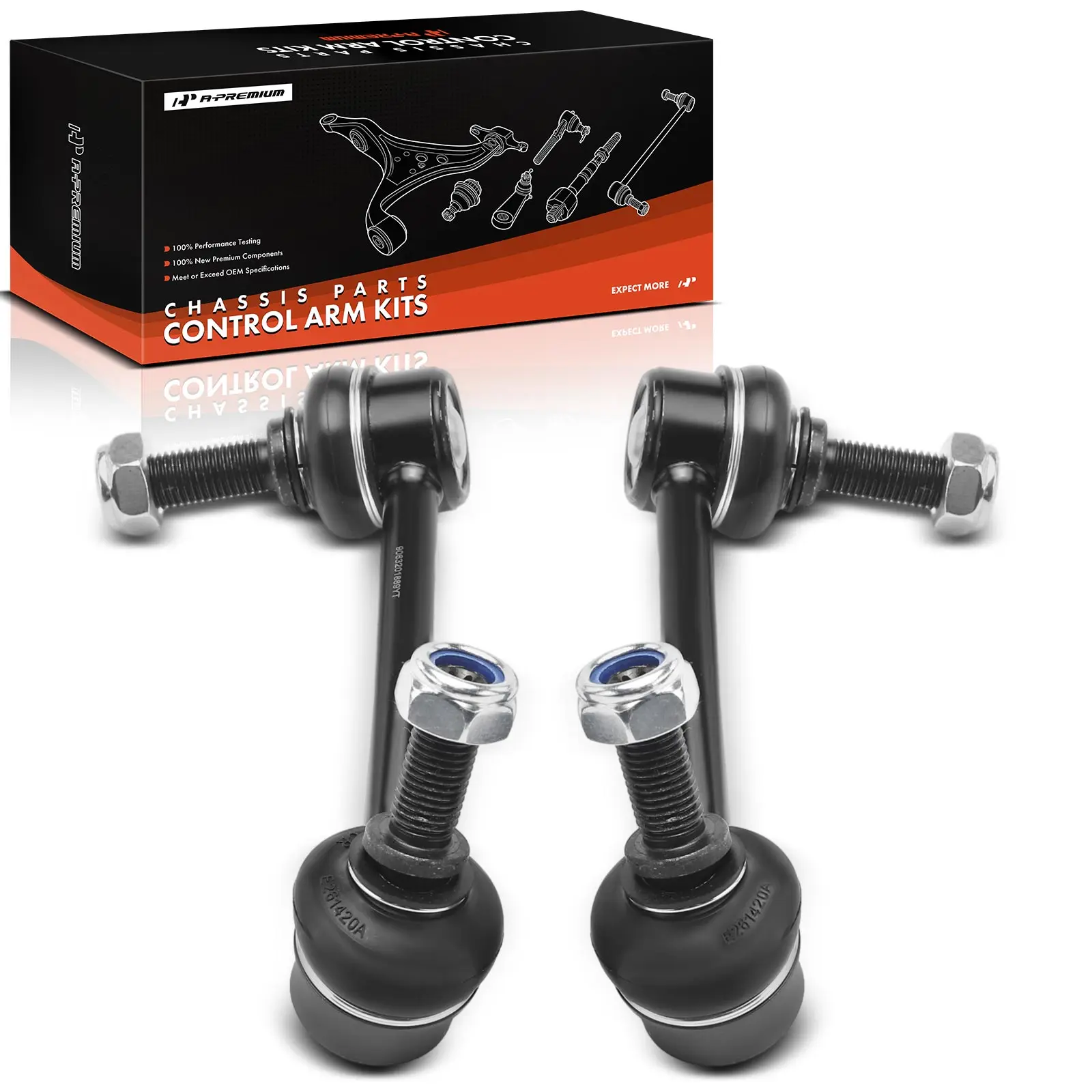 A-Premium 2x Front Stabilizer Bar Link for Mercedes-Benz Sprinter 1500 2019-2020 Sprinter 2500 Sprinter 3500 2010-2020