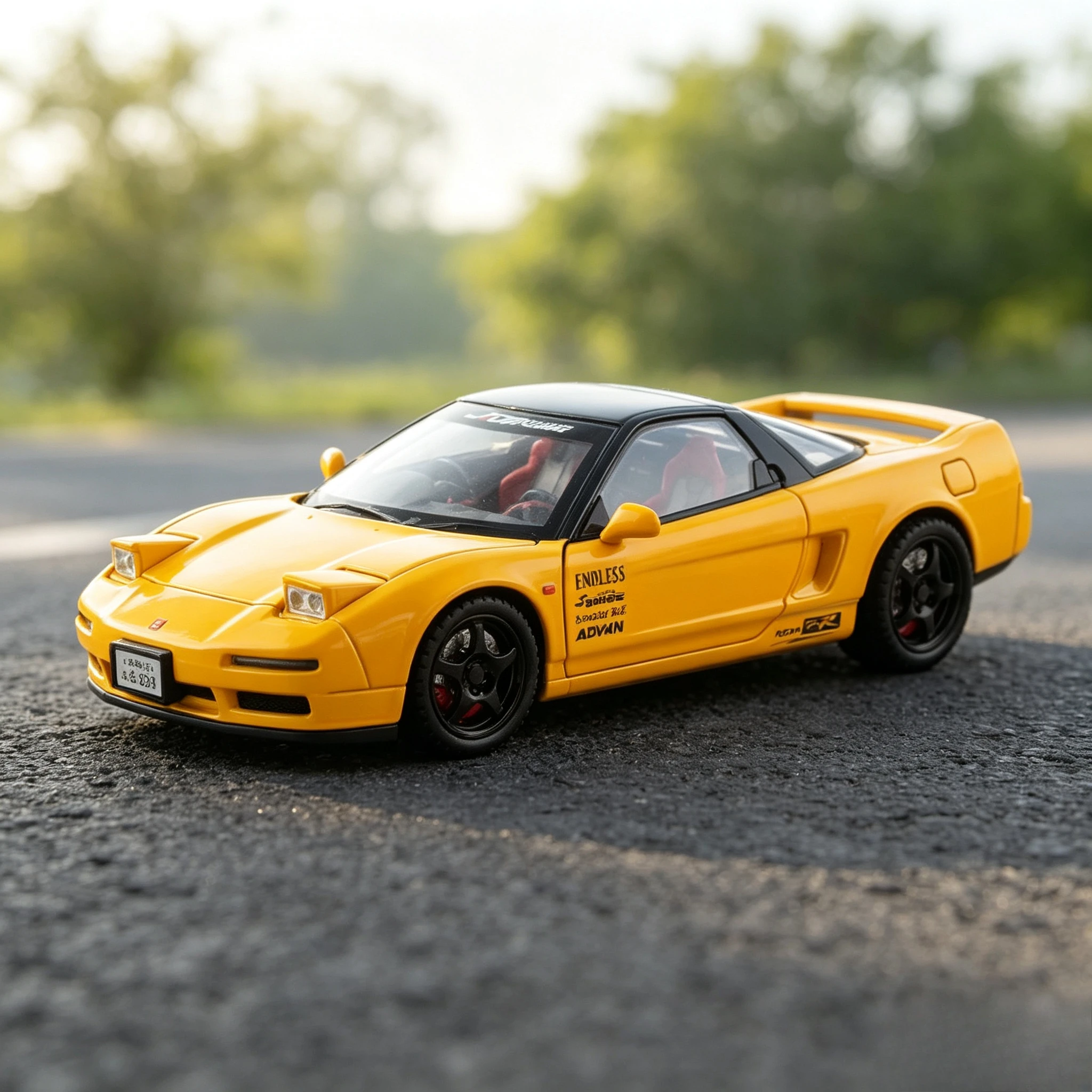 1: 22  NA1 Alloy Model Sound Light Feedback Simulation Track Sports Car Toy Boy Collection Ornament