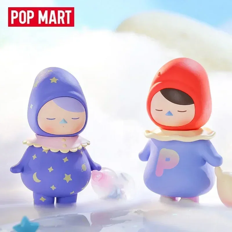 البوب مارت بوكي قزم النوم الطفل سلسلة Kawaii أنيمي عمل الشكل صندوق أعمى لعبة سطح المكتب الديكور مفاجأة سر هدية #4