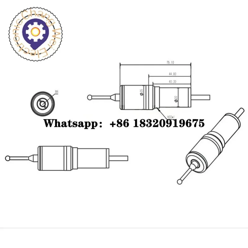 CNC liên hệ với loại T-25 cạnh Finder probe máy công cụ có dây thăm dò phát hiện cảm biến tự động định tâm không thấm nước renishaw