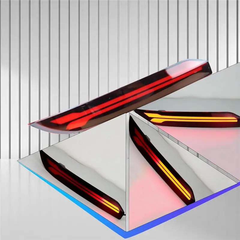 مصباح فرامل إشارة الانعطاف المتسلسل لسيارة جيب جراند شيروكي 2022-2025 ملحقات عاكس المصد الخلفي #2