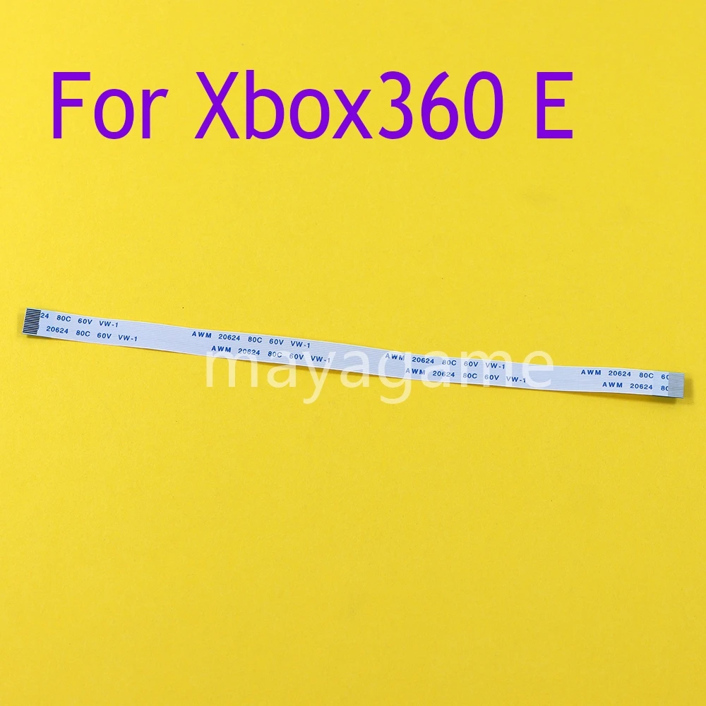 XBOX360 E 전원 스위치 리본 플렉스 케이블 용 2pcs Xbox360E 케이블 On/Off 전원 스위치 플렉스 리본 케이블