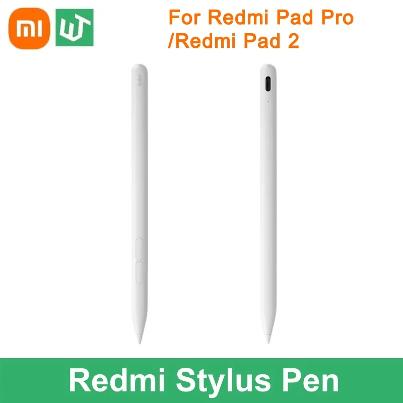 Pena Stylus Xiaomi Redmi untuk Redmi Pad Pro Redmi Pad 2 Tablet 4096 Level Sense 5Ms Latensi Rendah 240Hz Pensil Pintar Menulis Gambar