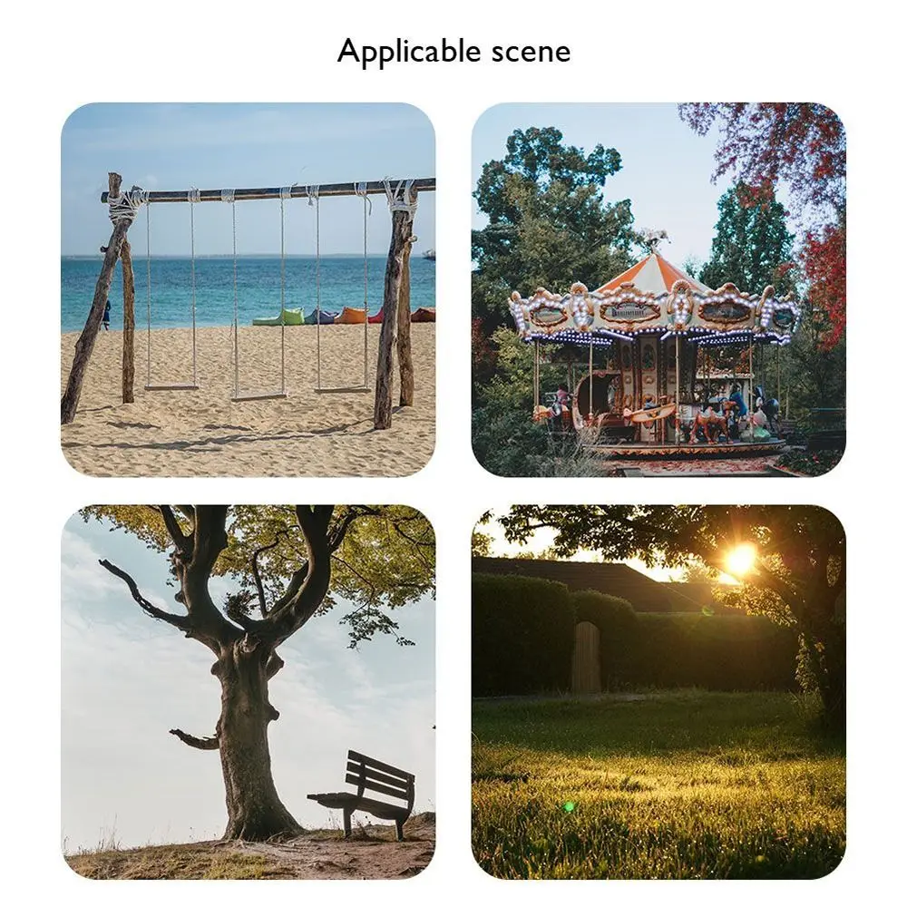 أرجوحة بلاستيكية للأطفال مع حبل معلق، أرجوحة متعددة الألوان، ملحقات ارتفاع قابلة للتعديل، لوح الجلوس، أرجوحة داخلية وخارجية #1